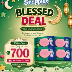 4 Wipes Pack | Rabi Ul Awal Special