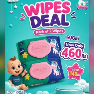 Pack of 2 wipes
