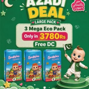 3 Mega Eco Pack Large Pack (Azadi deal)