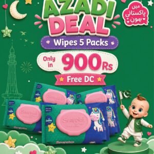 Wipes 5 Packs (Azadi Deal)