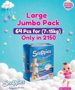 Large Jumbo Pack 64 Pcs for 7-15 kg