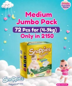 Medium Jumbo Pack 72 Pcs for 4-9 kg