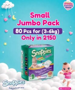 Small Jumbo Pack 80 Pcs for 3-6 kg