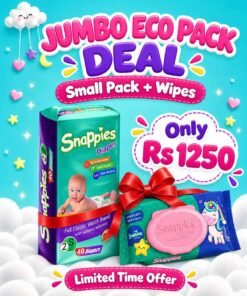 Jumbo Eco Pack Deal Small Pack + Wipes